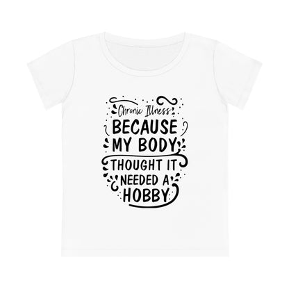 My Body Thought it Needed a Hobby, Women's Jazzer T-shirt (Light and Colorful), Printed