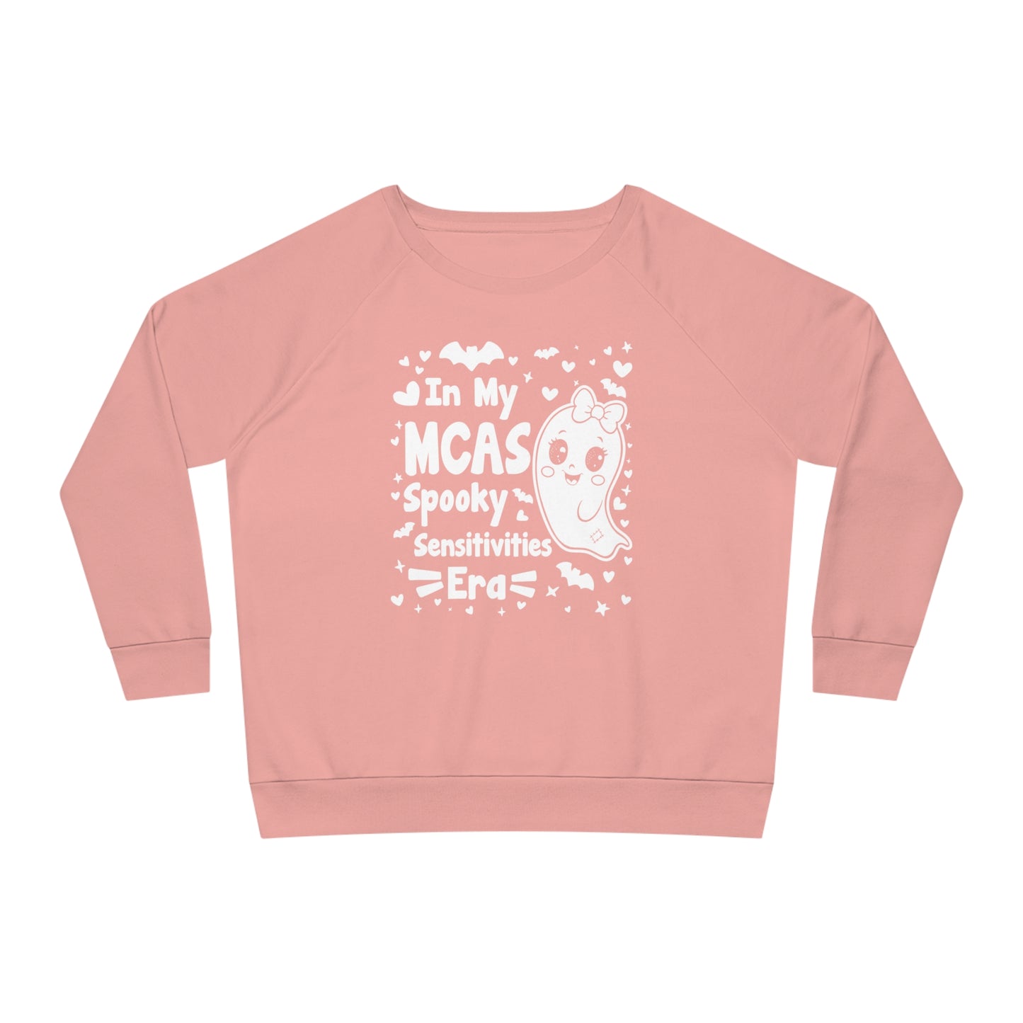 In My MCAS Spooky Sensitivities Era, Women's Dazzler Relaxed Organic Fit Sweatshirt, Printed