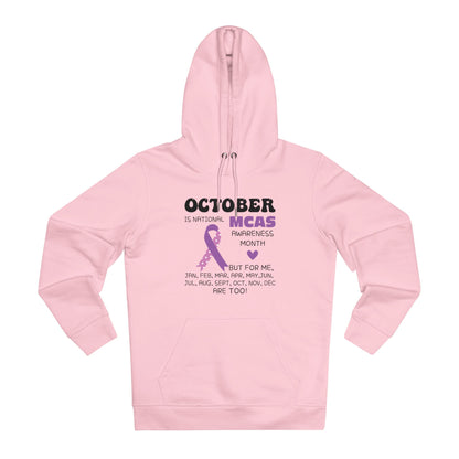 Awareness Month - MCAS in Pastel Aesthetic | Unisex Heavy Blend Organic Hoodie Sweatshirt