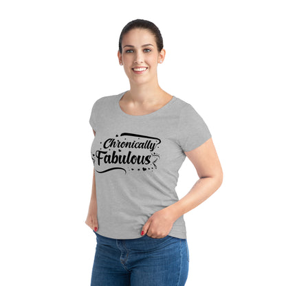 Chronically Fabulous, Women's Jazzer T-shirt, Printed