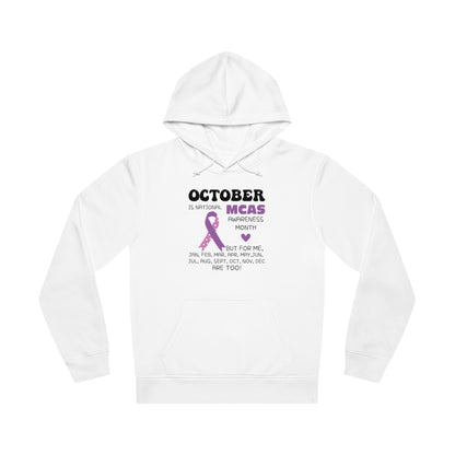 Awareness Month - Mast Cell Activation Syndrome, Unisex Organic Drummer Hoodie, Printed