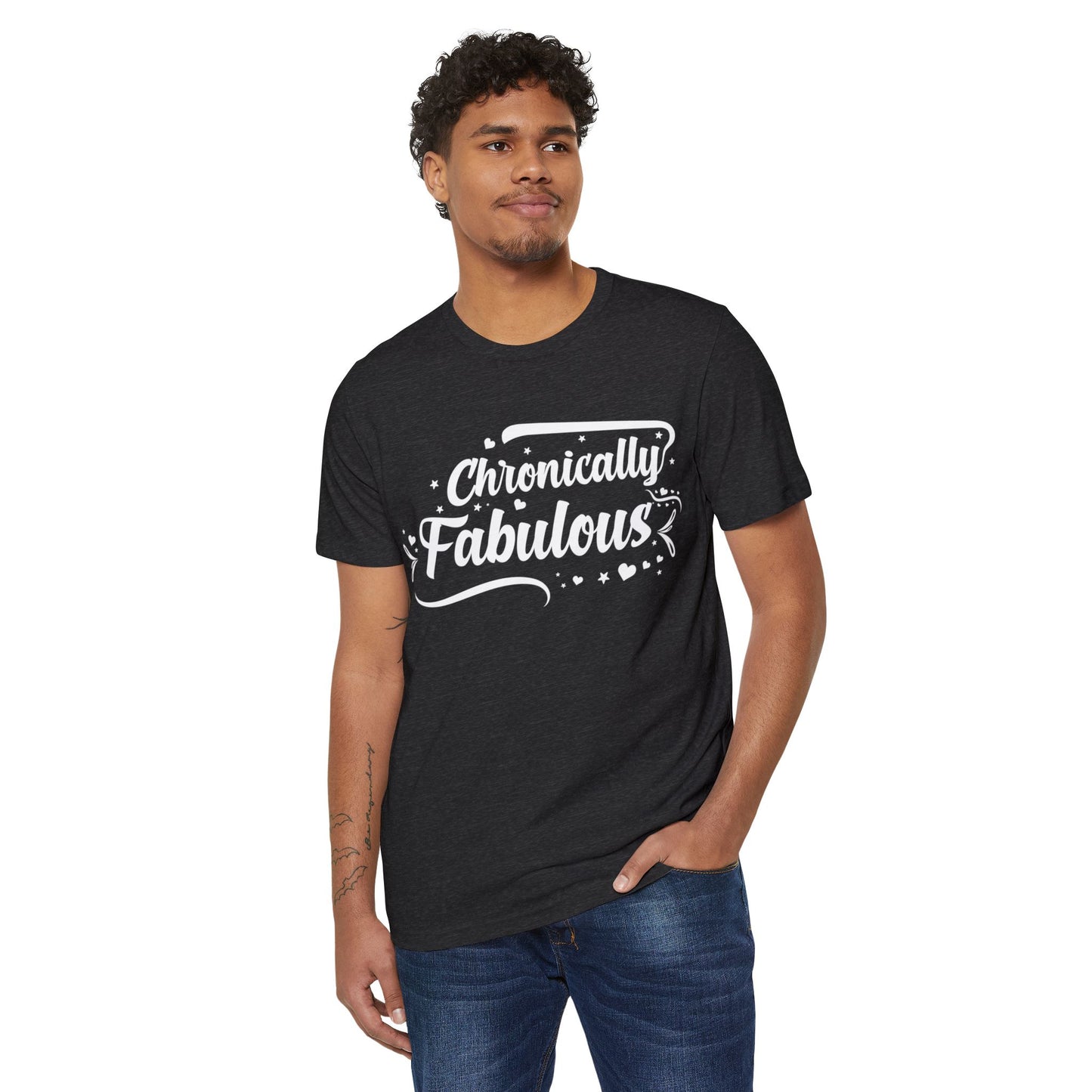 Chronically Fabulous, Unisex Organic Cotton T-shirt, Printed