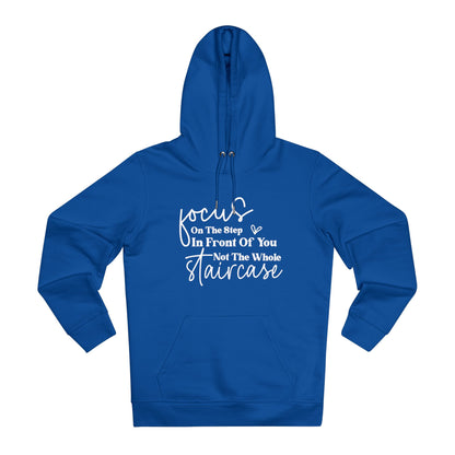 Focus On the Step in Front of You | Unisex Heavy Blend Organic Hoodie Sweatshirt