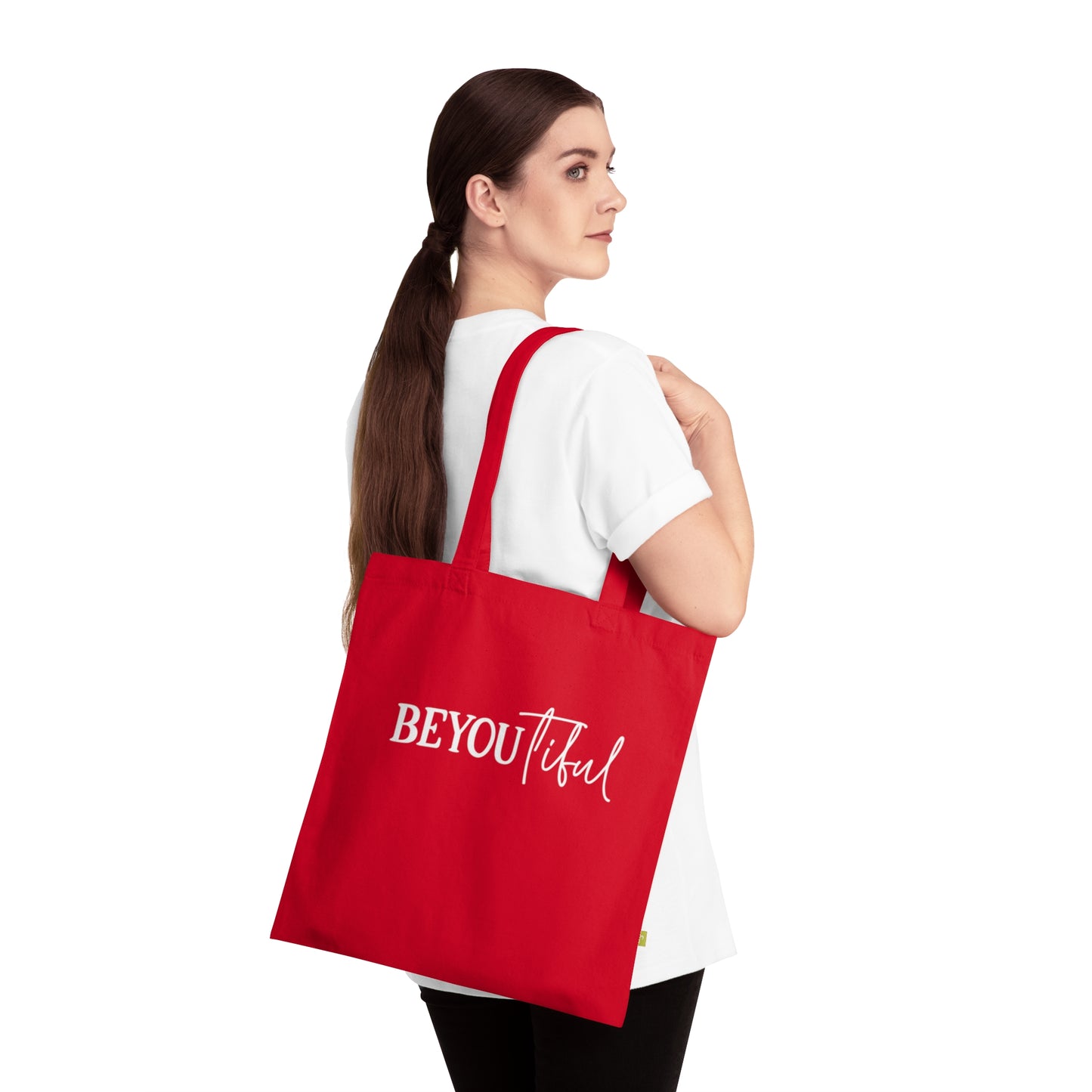 BeYOUtiful, Organic Tote (Colorful)