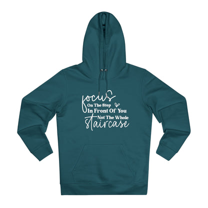 Focus On the Step in Front of You | Unisex Heavy Blend Organic Hoodie Sweatshirt