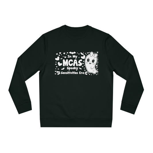 In My MCAS Spooky Sensitivities Era, Unisex Organic Sweatshirt, Printed