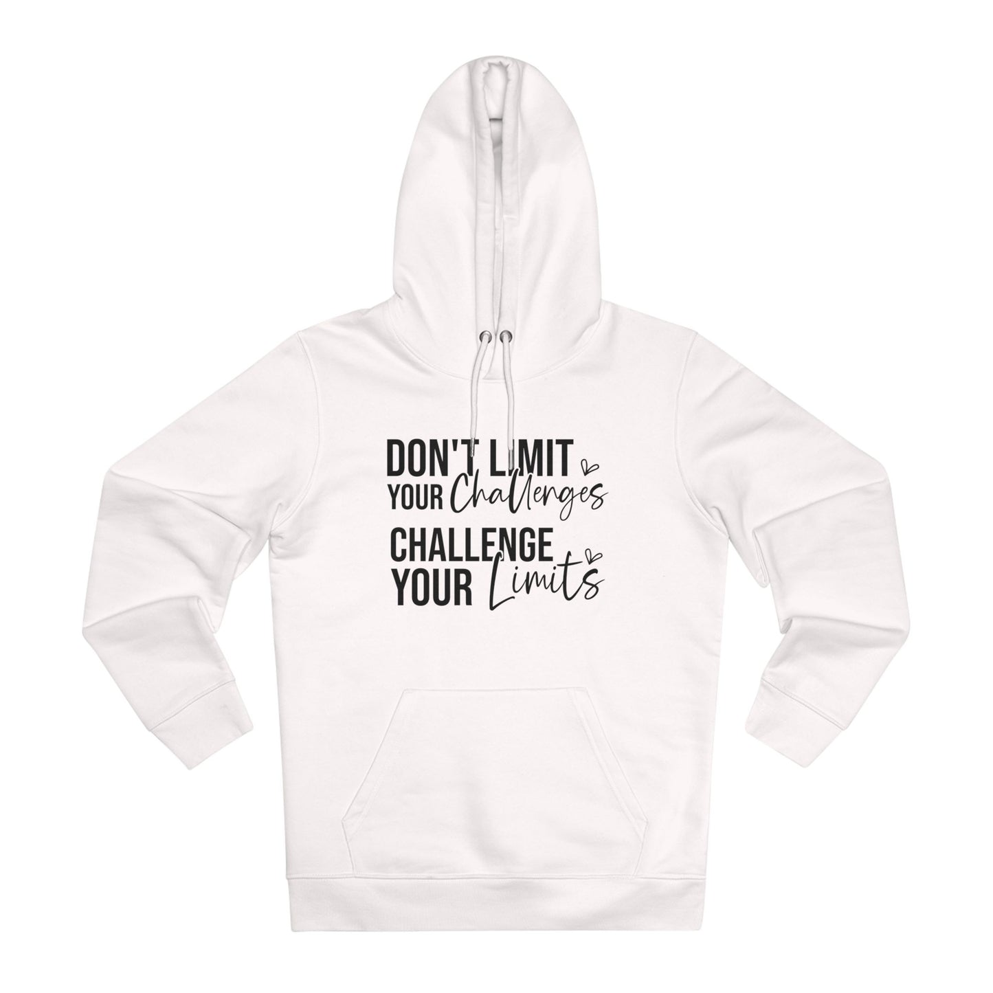 Don't Limit Your Challenges in Pastel Aesthetic | Unisex Heavy Blend Organic Hoodie Sweatshirt