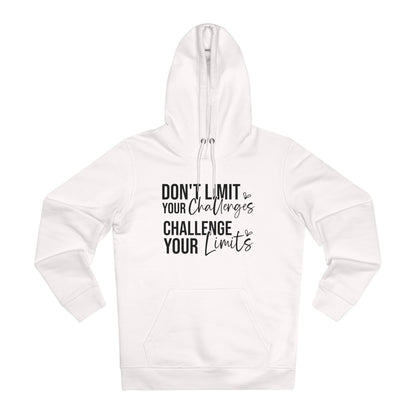 Don't Limit Your Challenges in Pastel Aesthetic | Unisex Heavy Blend Organic Hoodie Sweatshirt