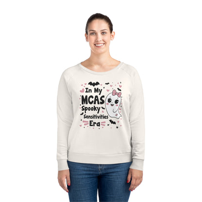 In My MCAS Spooky Sensitivities Era, Women's Dazzler Relaxed Organic Fit Sweatshirt, Printed