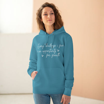 Every Challenge I Face | Unisex Heavy Blend Organic Hoodie Sweatshirt