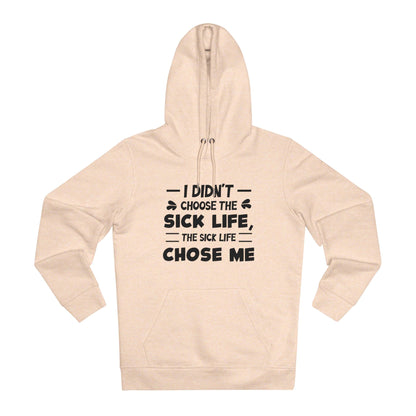 I Didn't Choose the Sick Life in Pastel Aesthetic | Unisex Heavy Blend Organic Hoodie Sweatshirt