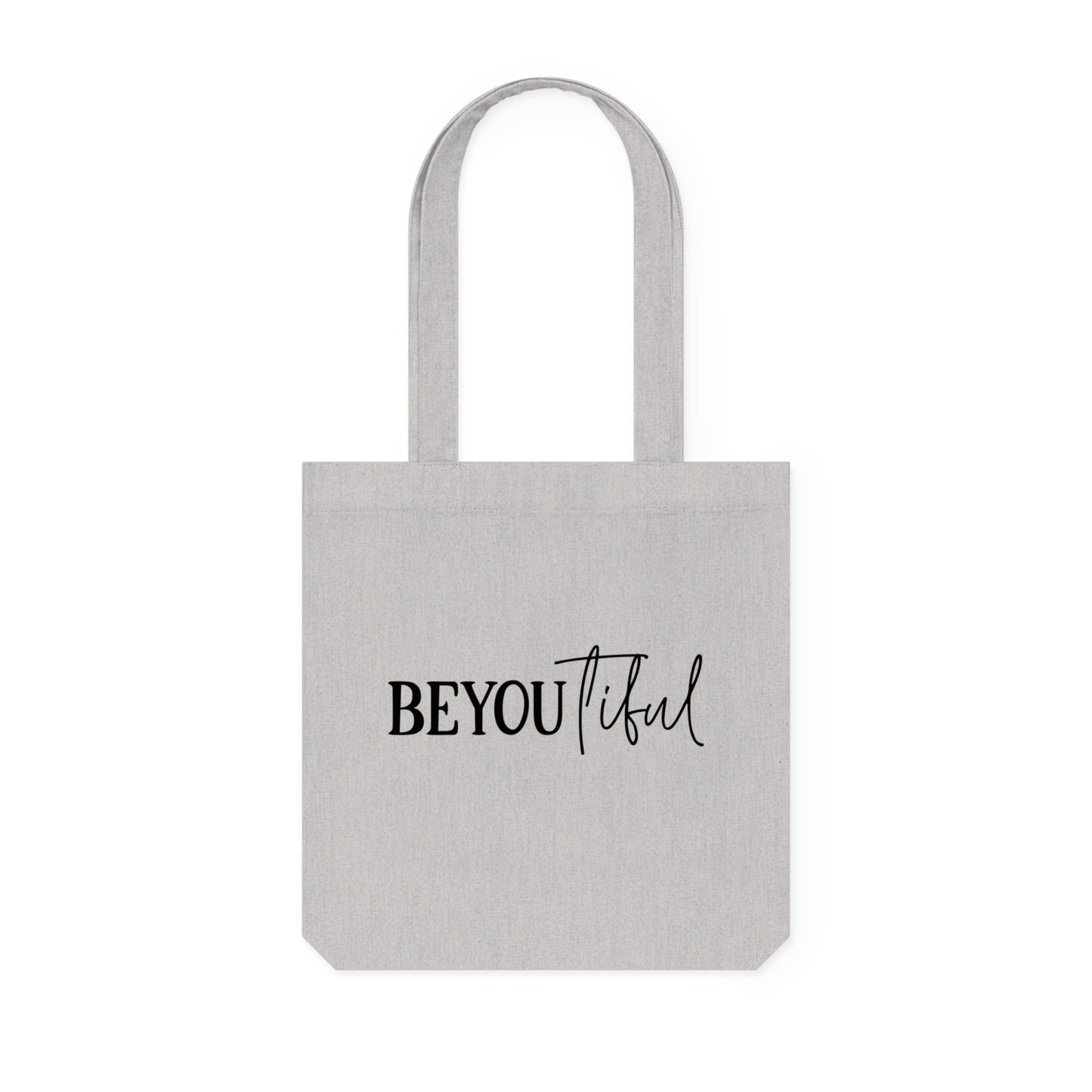 BeYOUtiful, Organic Tote, Printed