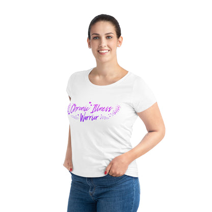 Chronic Illness Warrior, Women's Jazzer T-shirt (Dark), Printed