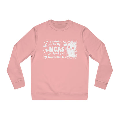 In My MCAS Spooky Sensitivities Era, Unisex Organic Sweatshirt, Printed