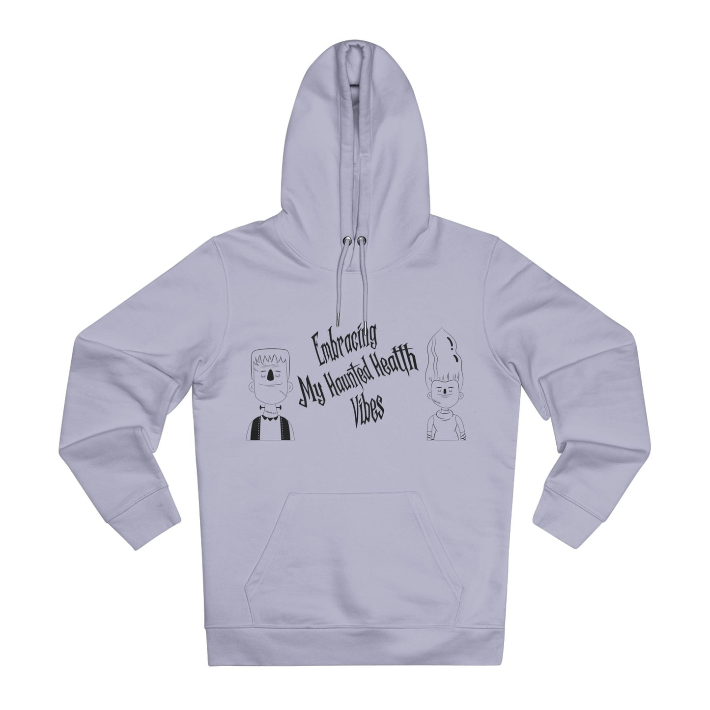 Embracing My Haunted Health Vibes in Pastel Aesthetic | Unisex Heavy Blend Organic Hoodie Sweatshirt