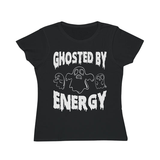 Ghosted by Energy with Spooky Ghosts, Organic Women's Classic T-Shirt, Printed