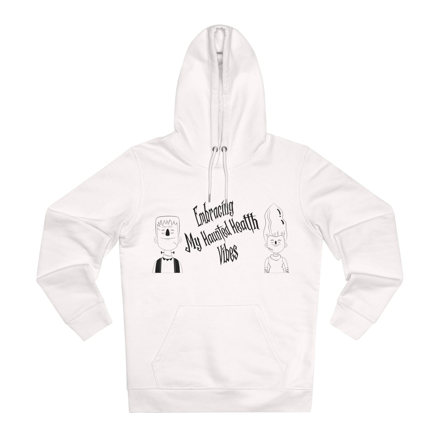 Embracing My Haunted Health Vibes in Pastel Aesthetic | Unisex Heavy Blend Organic Hoodie Sweatshirt