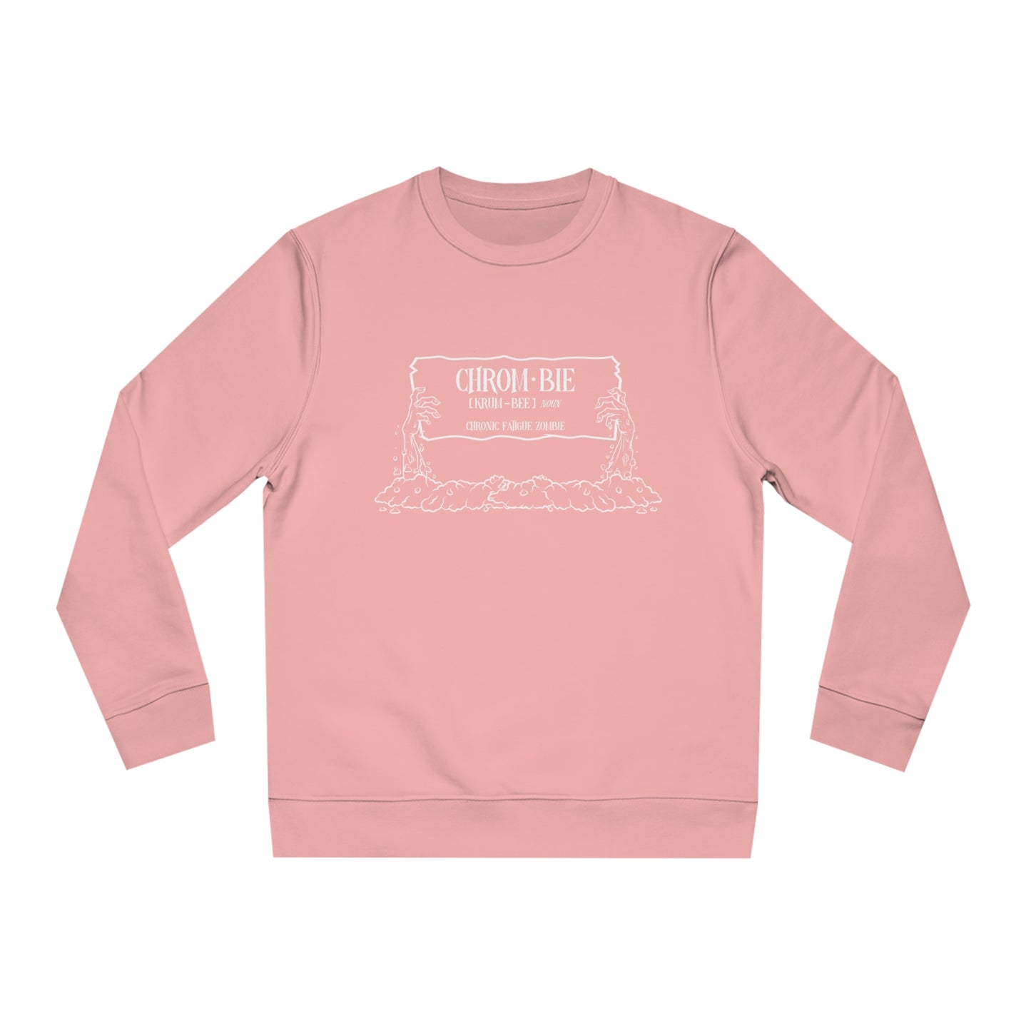 Chrombie, Unisex Organic Sweatshirt, Printed