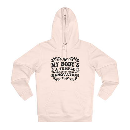 My Body's A Temple... in Pastel Aesthetic | Unisex Heavy Blend Organic Hoodie Sweatshirt