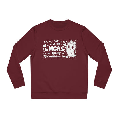 In My MCAS Spooky Sensitivities Era, Unisex Organic Sweatshirt, Printed