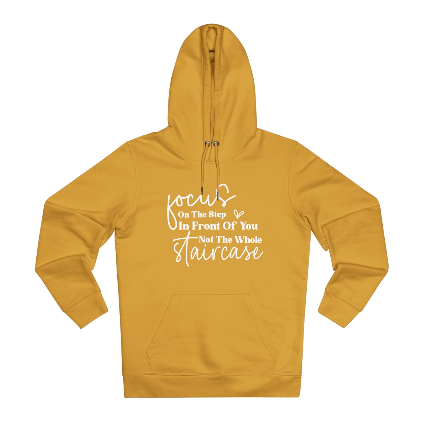 Focus On the Step in Front of You | Unisex Heavy Blend Organic Hoodie Sweatshirt