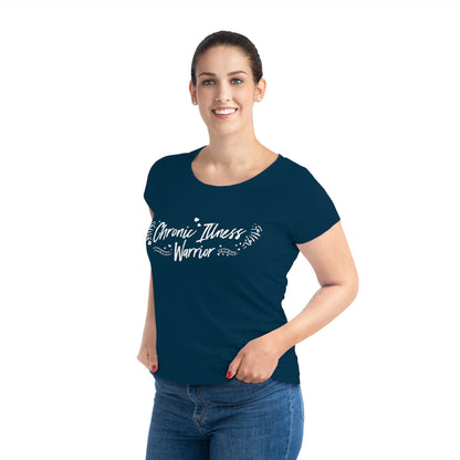 Chronic Illness Warrior, Women's Jazzer T-shirt (Dark), Printed