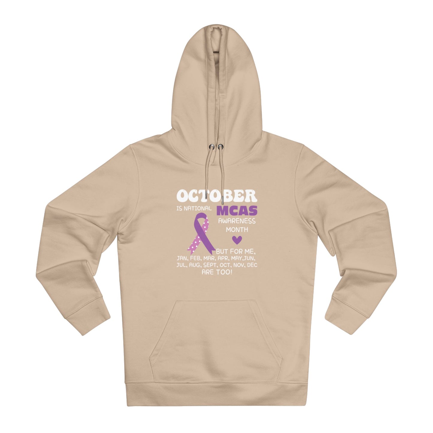 Awareness Month - Mast Cell Activation Syndrome | Unisex Heavy Blend Organic Hoodie Sweatshirt