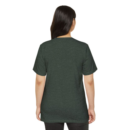My Body's A Temple..., Unisex Organic Cotton T-shirt (Colorful), Printed