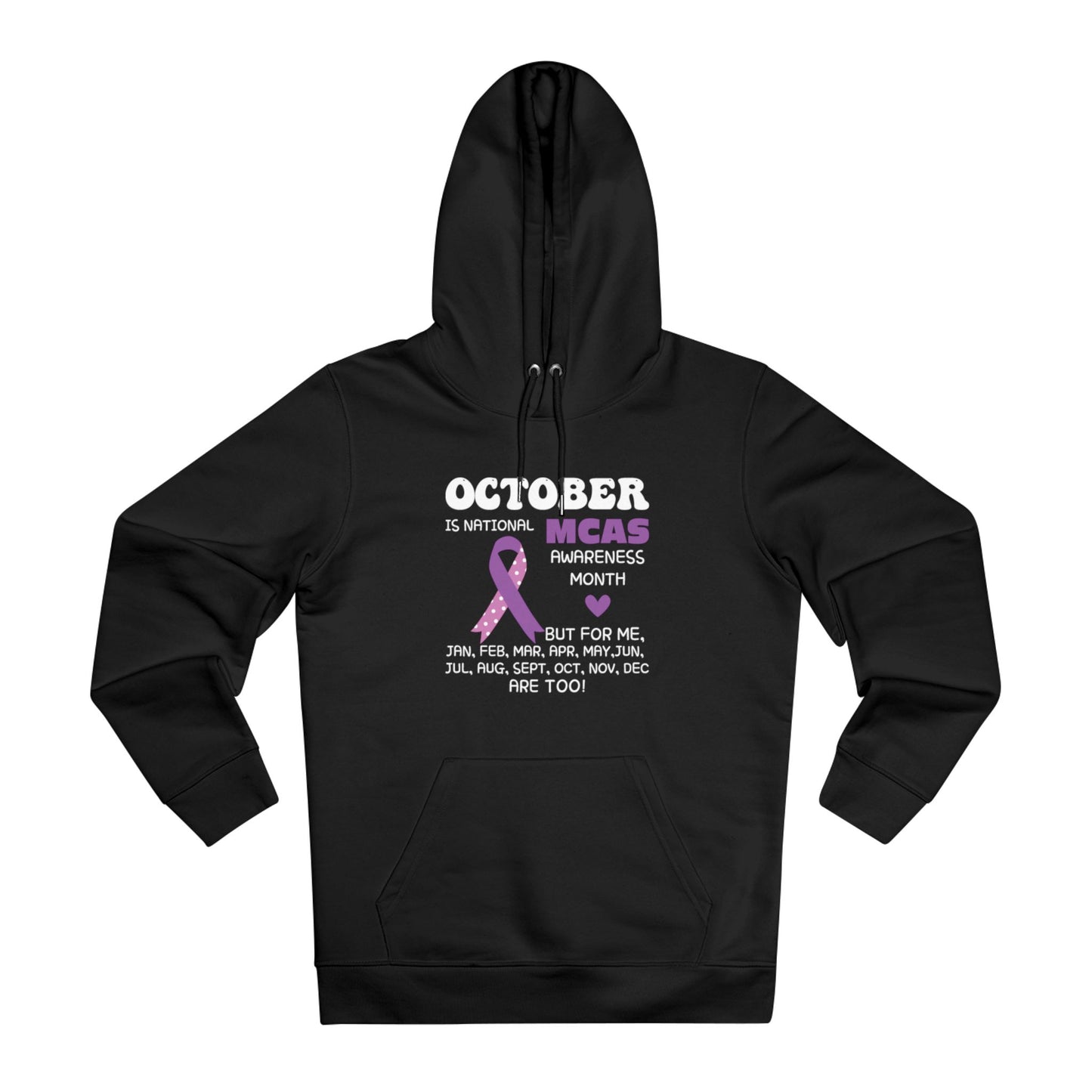 Awareness Month - Mast Cell Activation Syndrome | Unisex Heavy Blend Organic Hoodie Sweatshirt