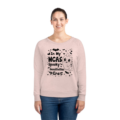 In My MCAS Spooky Sensitivities Era, Women's Dazzler Relaxed Organic Fit Sweatshirt, Printed