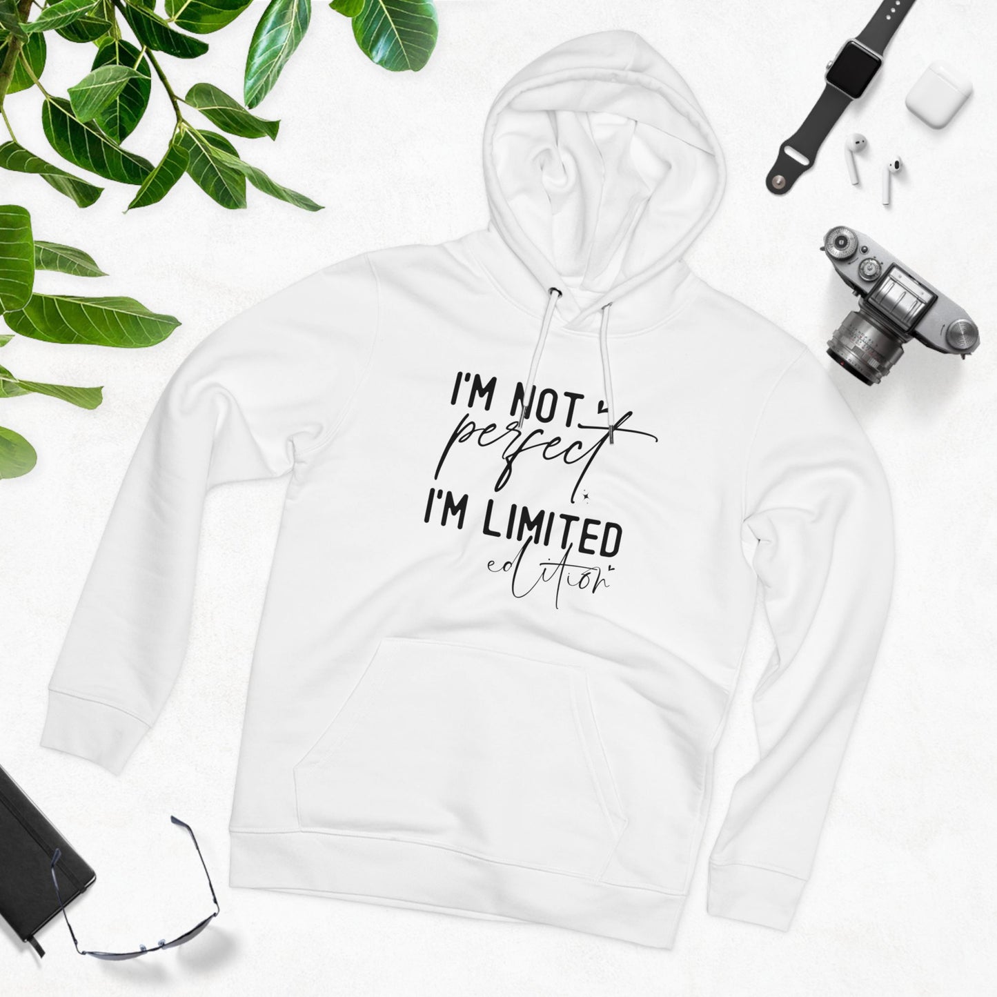 I'm Not Perfect in Pastel Aesthetic | Unisex Heavy Blend Organic Hoodie Sweatshirt