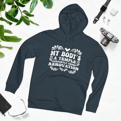 My Body's A Temple... | Unisex Heavy Blend Organic Hoodie Sweatshirt