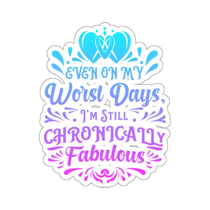 Even on My Worst Days, Sticker (In Color)