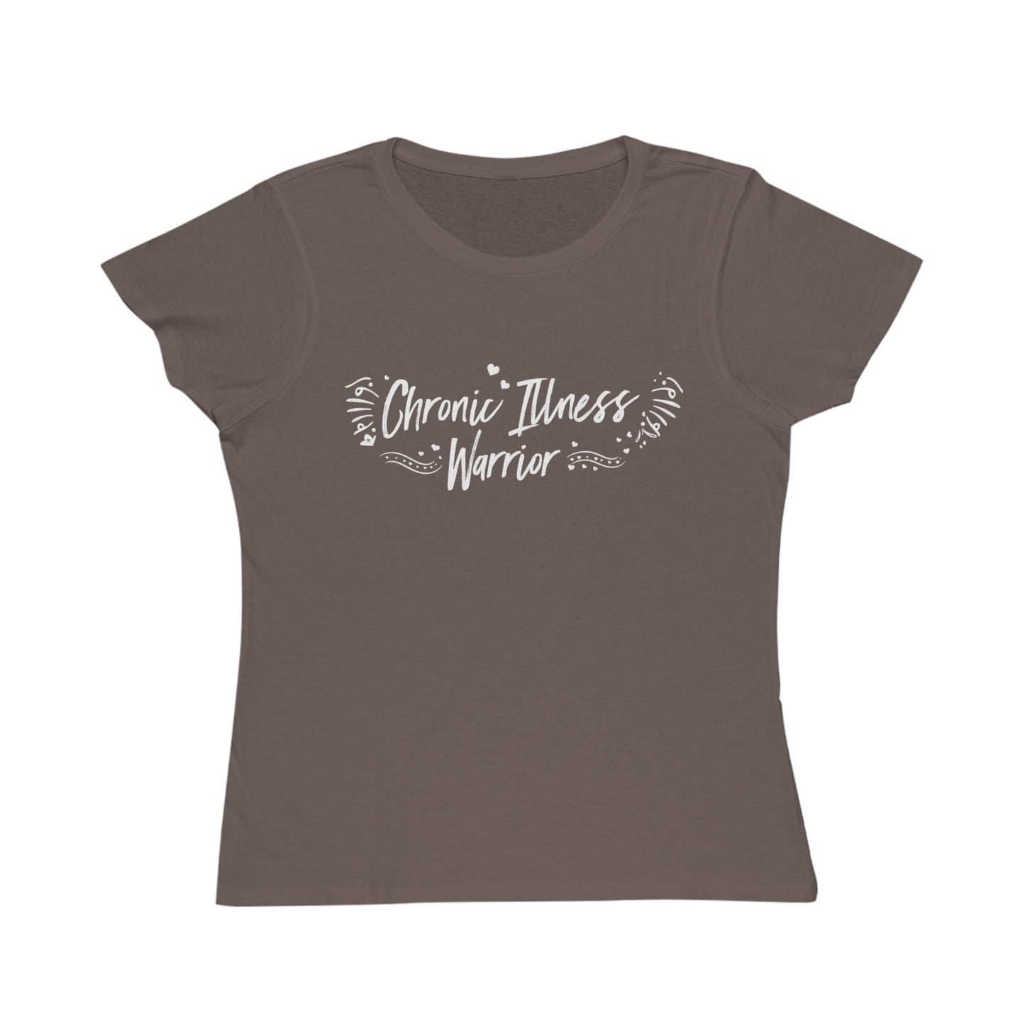 Chronic Illness Warrior, Organic Women's Classic T-Shirt, Printed