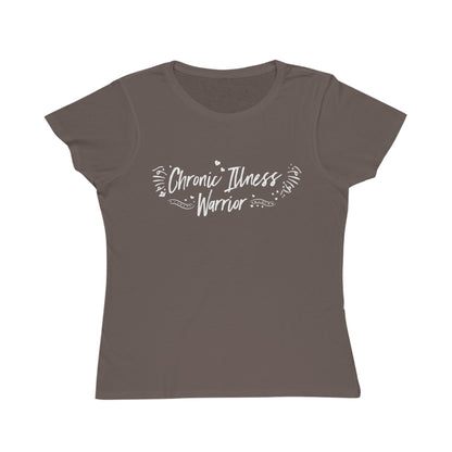 Chronic Illness Warrior, Organic Women's Classic T-Shirt, Printed