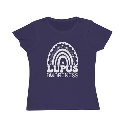 Lupus Big Awareness Rainbow | Women's Lightweight, Organic Classic T-shirt