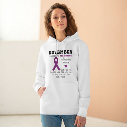 Awareness Month - Alzheimer's in Pastel Aesthetic | Unisex Heavy Blend Organic Hoodie Sweatshirt