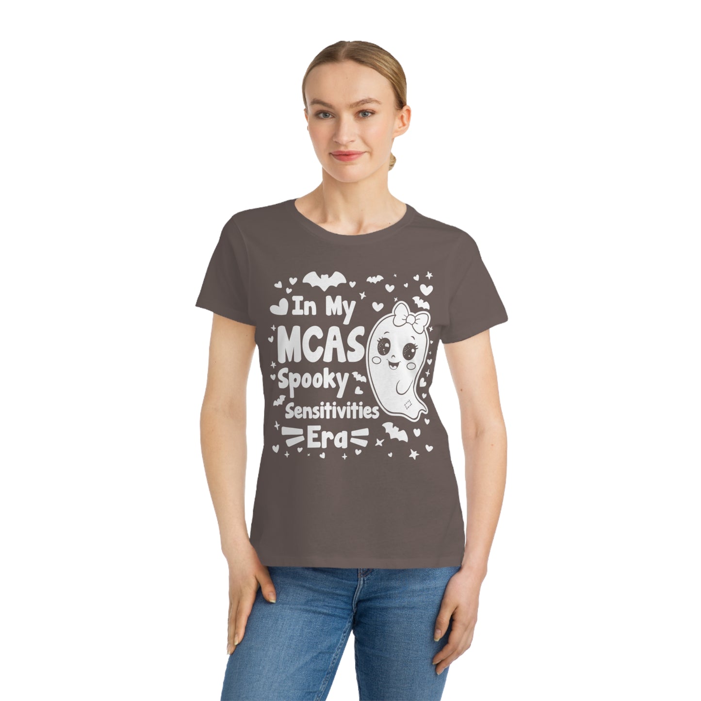 In My MCAS Spooky Sensitivities Era, Organic Women's Classic T-Shirt, Printed