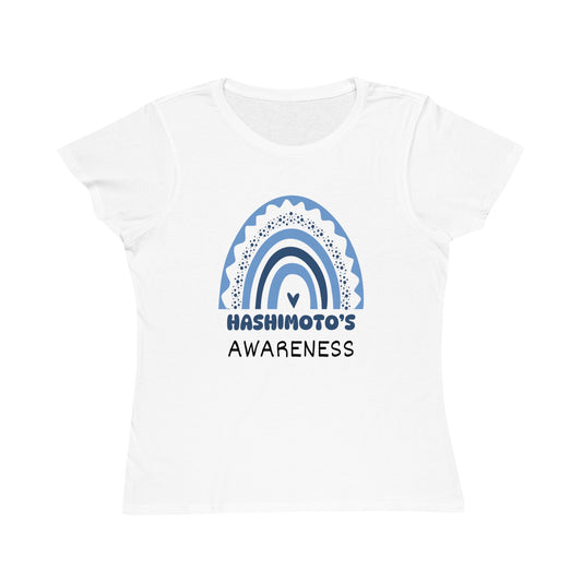 Hashimoto’s Big Awareness Rainbow | Women's Lightweight, Organic Classic T-shirt