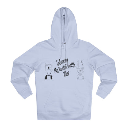 Embracing My Haunted Health Vibes in Pastel Aesthetic | Unisex Heavy Blend Organic Hoodie Sweatshirt