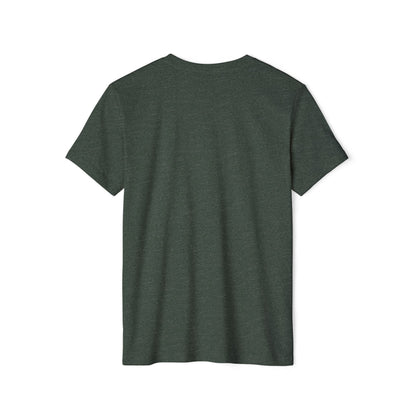 My Body's A Temple..., Unisex Organic Cotton T-shirt (Colorful), Printed