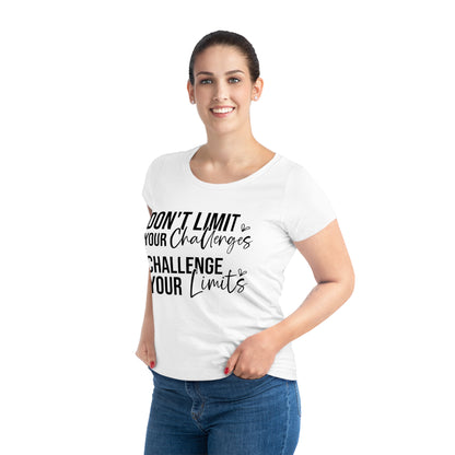 Don't Limit Your Challenges, Women's Jazzer T-shirt (Light), Printed