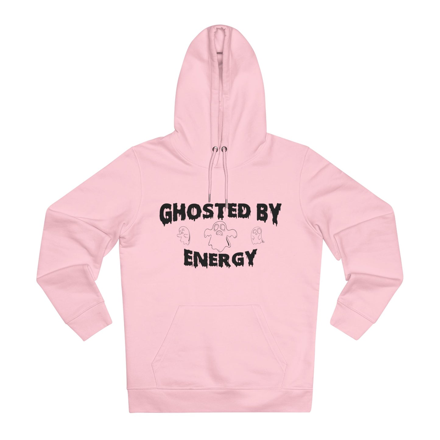 Ghosted by Energy with Spooky Ghosts in Pastel Aesthetic | Unisex Heavy Blend Organic Hoodie Sweatshirt