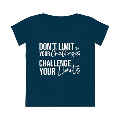 Don't Limit Your Challenges, Women's Jazzer T-shirt (Dark), Printed