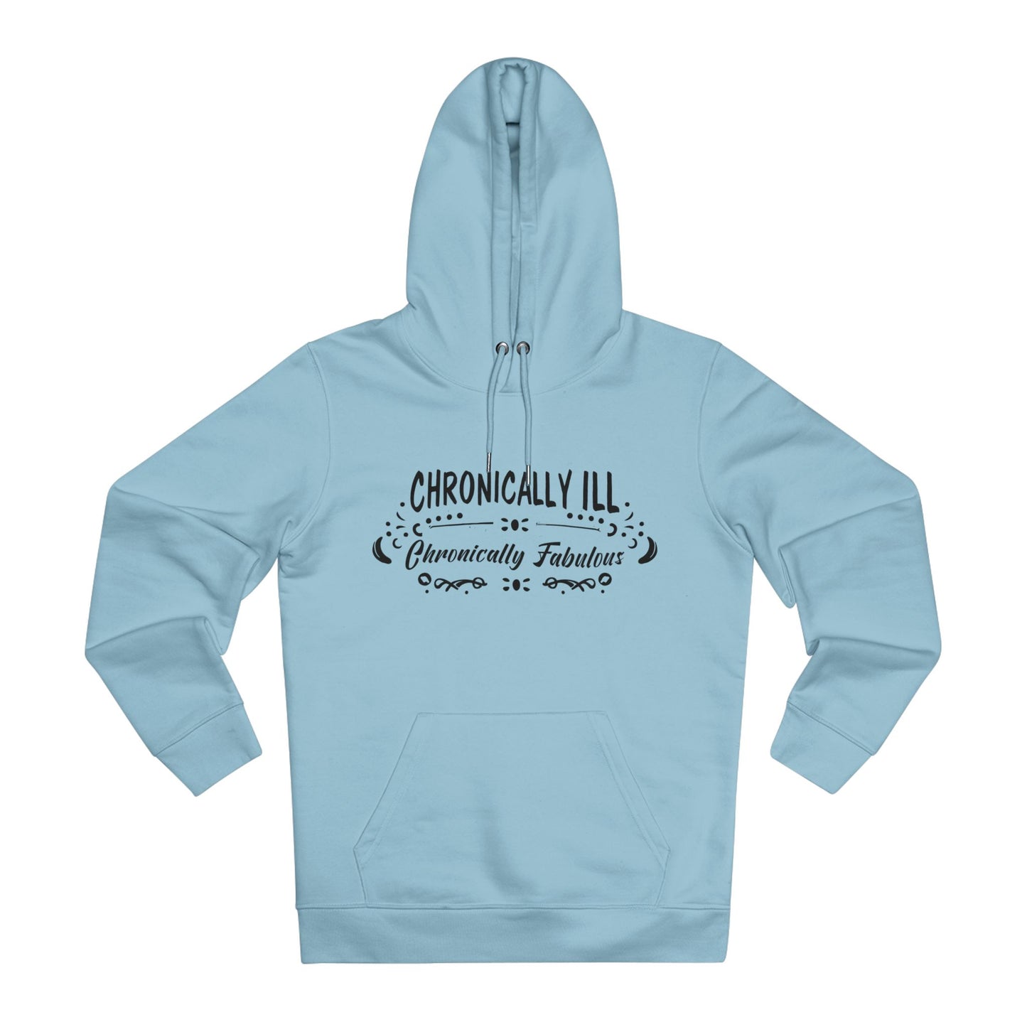 Chronically Ill, Chronically Fabulous in Pastel Aesthetic | Unisex Heavy Blend Organic Hoodie Sweatshirt