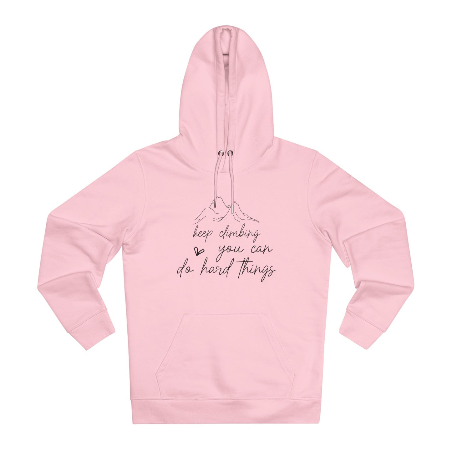 Keep Climbing in Pastel Aesthetic | Unisex Heavy Blend Organic Hoodie Sweatshirt