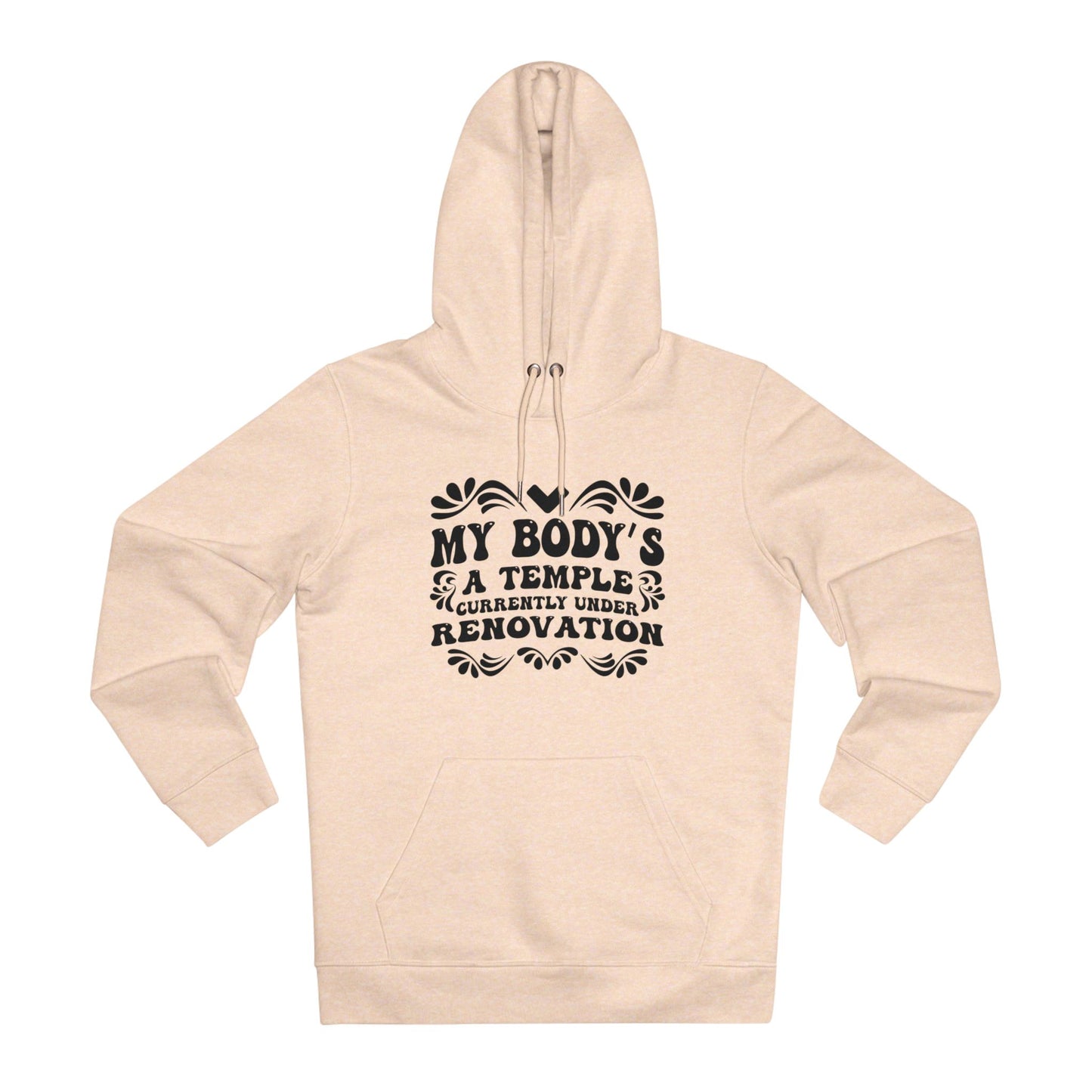 My Body's A Temple... in Pastel Aesthetic | Unisex Heavy Blend Organic Hoodie Sweatshirt