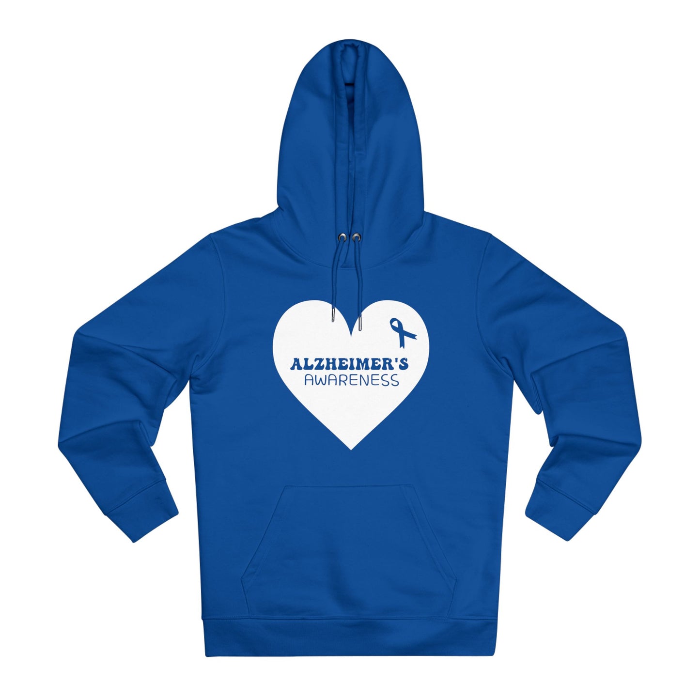 Awareness Heart - Alzheimer's | Unisex Heavy Blend Organic Hoodie Sweatshirt