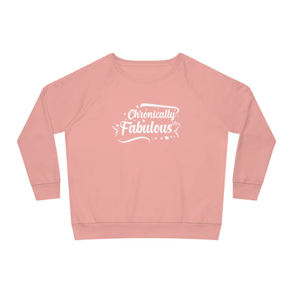 Chronically Fabulous, Women's Dazzler Relaxed Organic Fit Sweatshirt, Printed