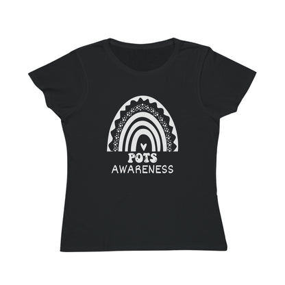 POTS Big Awareness Rainbow | Women's Lightweight, Organic Classic T-shirt